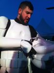 Newly minted Stormtrooper at Middle East Comic Con